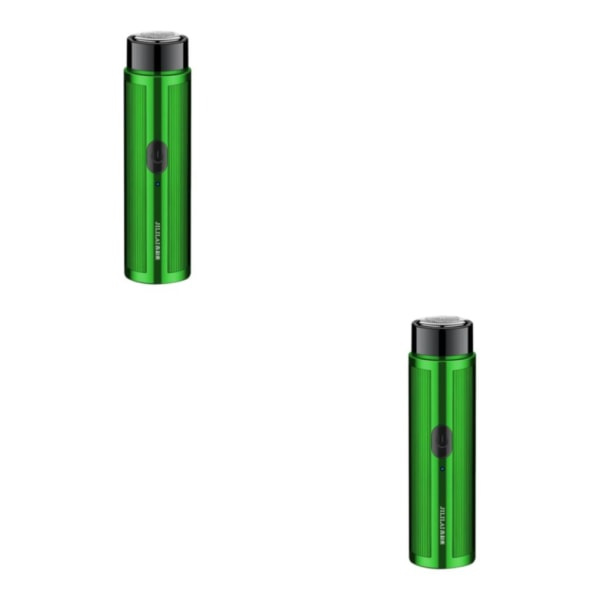 1/2/3/5 Mini sähköinen partakone miehille langaton latautuva Vihreä 2.7x9cm 2Set Green 2.7x9cm 2Set
