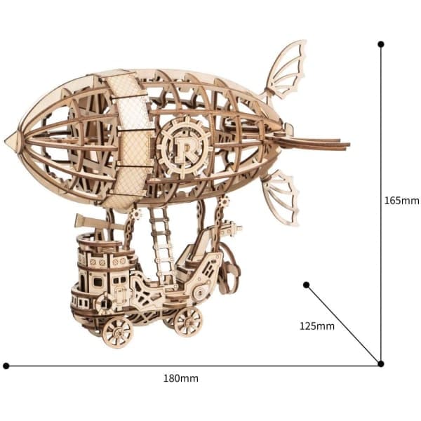3D Træpuslespil Samlekit - DIY Model Legetøj - Hjem