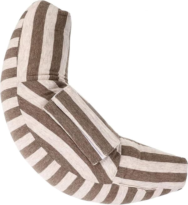 Säkerhetsbälteskudde för barn, bilsovkudde, brun, 30x15x11cm