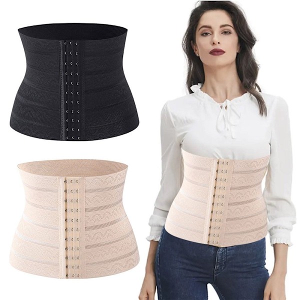 Dam Hög Midja Slim Body Shaper Underkläder Magekontroll Formande Underkläder Naturlig Natural XXL
