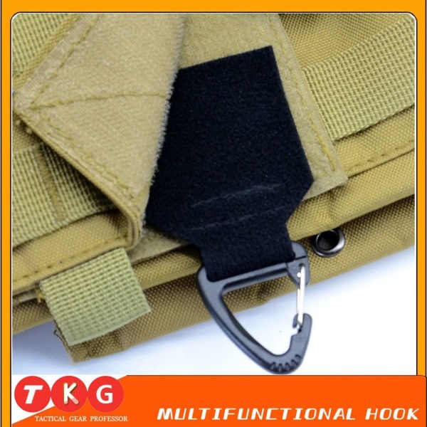 Väst Ryggsäck Patch Handske Spänne Molle Strips Adapter