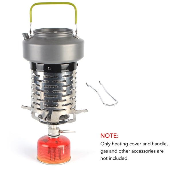 Ulkoilmakamiinan lämmityspinta mini-takka telttailuun lämmityspinta ruostumaton teräs lämmityspinta