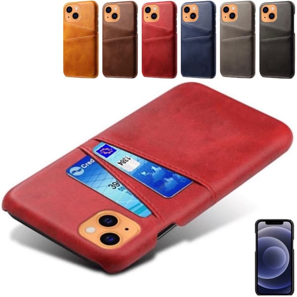 iPhone 13 etui kort - Sort Black iPhone 13