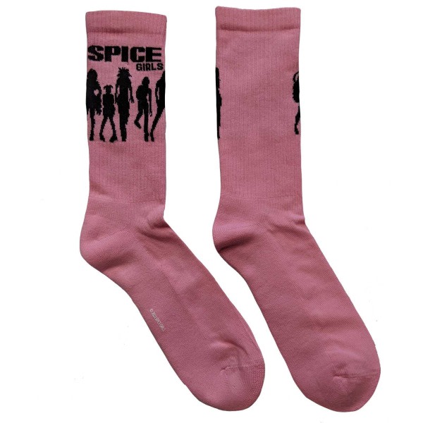 Spice Girls Unisex Voksen Silhouette Sokker 7 UK-11 UK Rosa Rosa 7 UK-11 UK zdq