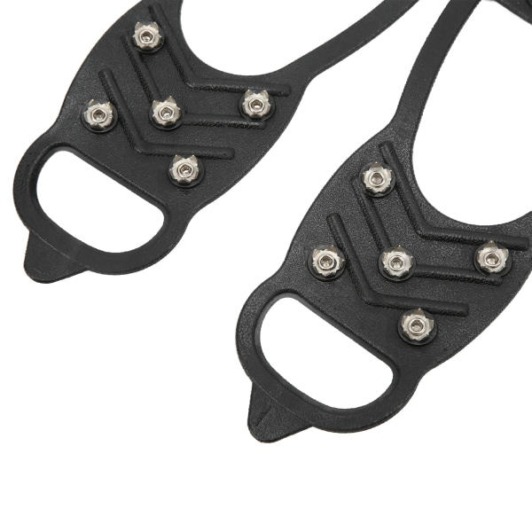 1 par 8-tands ispiggar Anti-slip Ice Traction-klossar Skogrepp til vandring på sne og is
