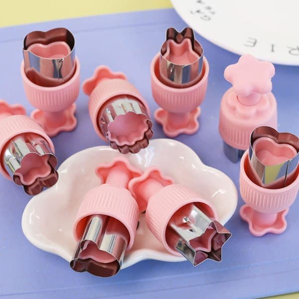 Molds st Molds Blomsterpreget Wonton Baby Høstform Kakeform