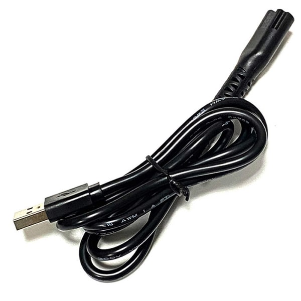 8148/8591/8504 Elektriska hårklippare Power USB -laddning Svart onesize Black onesize