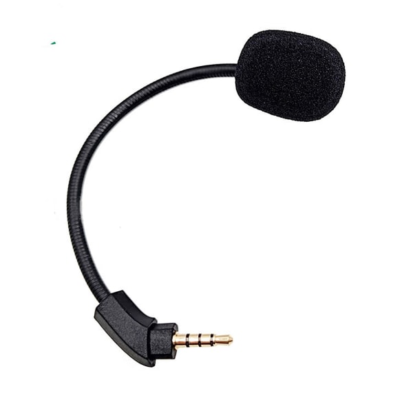 Erstatning Aux 3,5 mm spillmikrofon svanehals mikrofonbom for Kingston HyperX Cloud Revolver S Gaming Headset Hodetelefoner