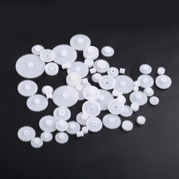 58 stk. Kugghjul WSFS Gears Plast All Module 0.5 Robotdeler DIY