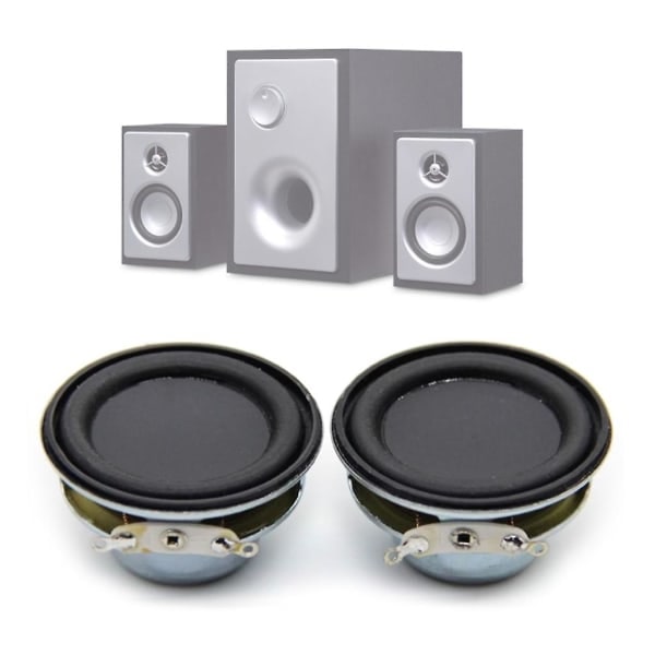 1,5 tum 4 Ohm 5W Mini Bärbar Audiohögtalare 40mm Fullrange Högtalare
