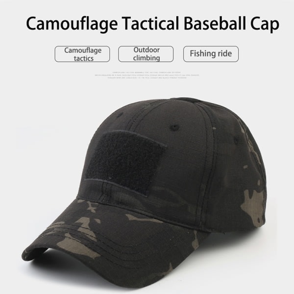 Baseballcaps Kamuflasje Taktisk Utendørs Soldat Kamp Paintball A17 A17 A17 A17