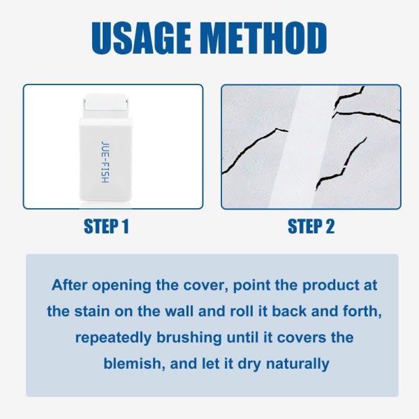 Liten rullborste Vägg Latex Paint Vägg Reparation Paste Roller