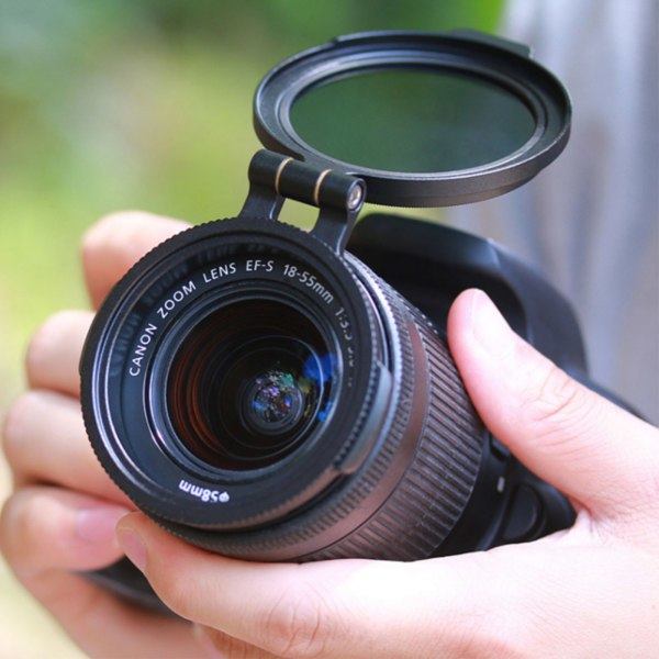 Universal DSLR Kamera Aluminium Legering Hurtig Kamera Objektiv ND Filter Montering til 49mm 58mm DSLR Objektiv Adapter 49mm