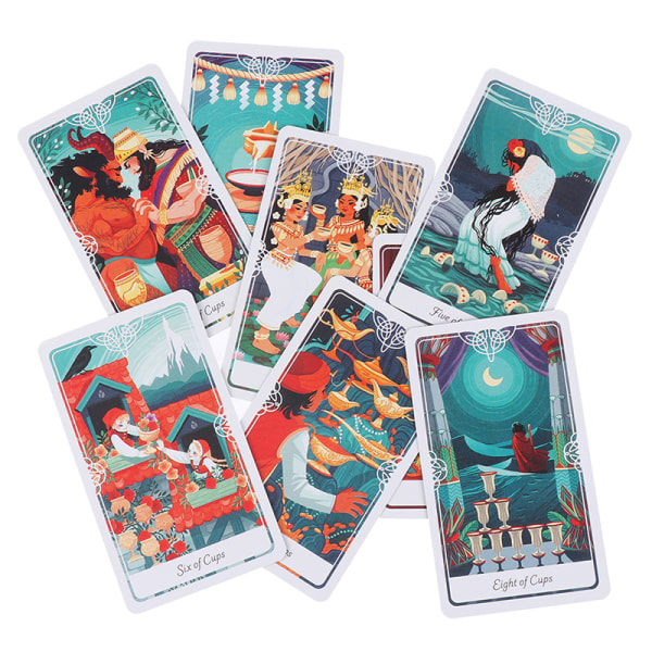 Tarot of the Divine En kortlek och guidebok inspirerad av folklore a Multicolor one size Multicolor one size
