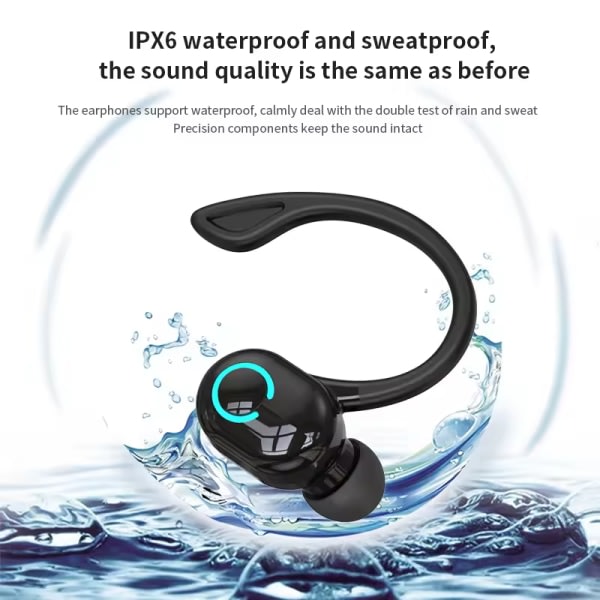 Liiketoiminnalliset langattomat kuulokkeet Bluetooth 5.2 HIFI Ear Hook -kuulokkeet