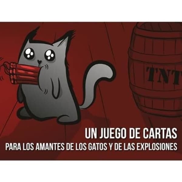 Exploding Kittens - Korttipeli espanjaksi, 7+ vuotta - EKIEK01ES