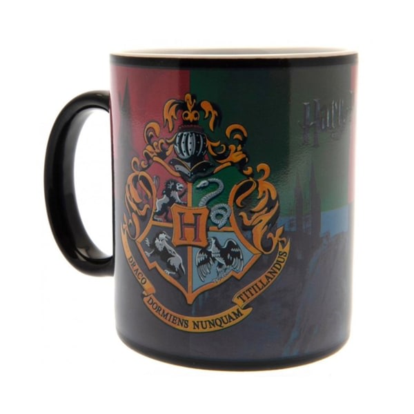 Harry Potter Värmeväxlande Mugg Hogwarts Standard Flerfärgad