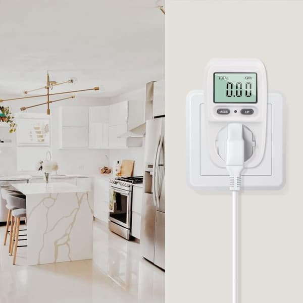 Energimålere, Wattmeter, Strømforbruk Kontakt, Stikkontaktkontroller