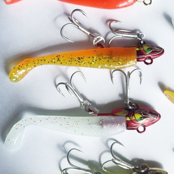 9cm/15g 11cm/25g Pehmeä basso Beteshuvud Minnow Lure RED-28G Red-28g