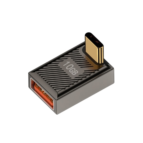 Portabilitet USB C Hane till USB3.1 Hona Adapter Laddare 10Gbps Dataöverföring 120W 6A Power Snabbladdning A female to C male v