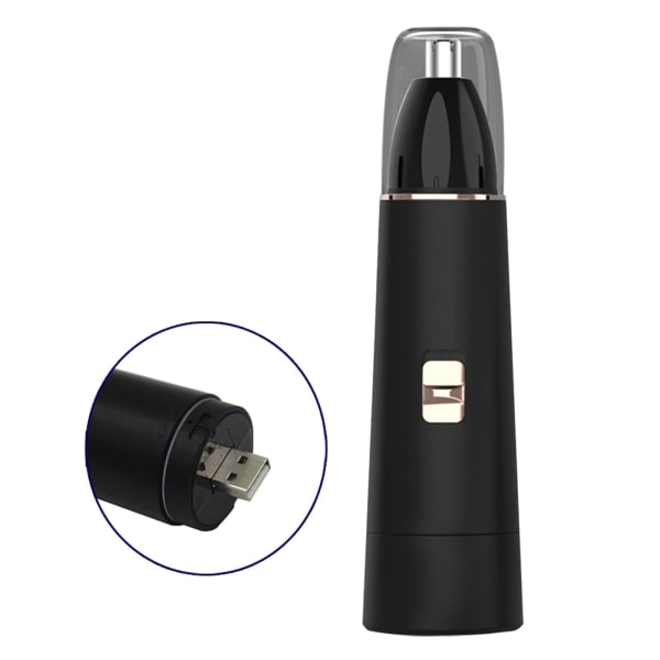 Øre- og næsetrimmer til hårtrimmer og klippere Smertefri øjenbryn & til ansigtshårstrimmer USB genopladelig trimmer til mænd kvinder