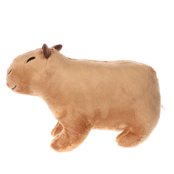 29 cm Simulerad Kapybara Plyschleksak Fluffig Kapybara Docka Mjuk Brun onesize