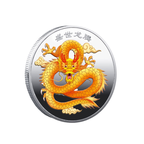 1st Prosperity Dragon Commemorative Coin Tradiation China Masc Silver