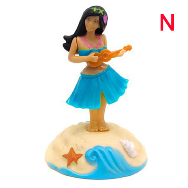 Bildekor Dansdocka Power Hawaiian Hula Girl Shaki N one size N one size