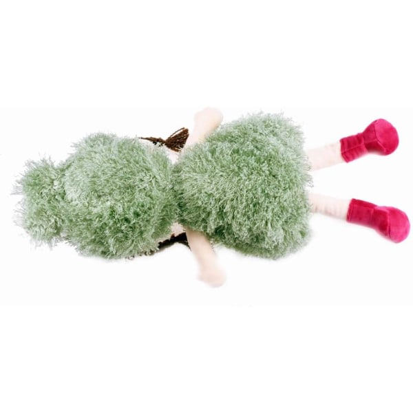 Kawaii 17 tums stoppad plysch flickleksaksdocka. BH dollypresent till barn baby .(grön)