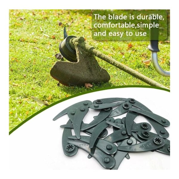 24 Erstatningsblader for Bosch Durablade Gressklipper Art 23-18 LI, Art 26-18 LI, Grønn