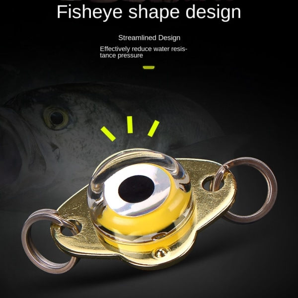 LED Lokkelys Blinkende Lampe Fiske Blekksprut