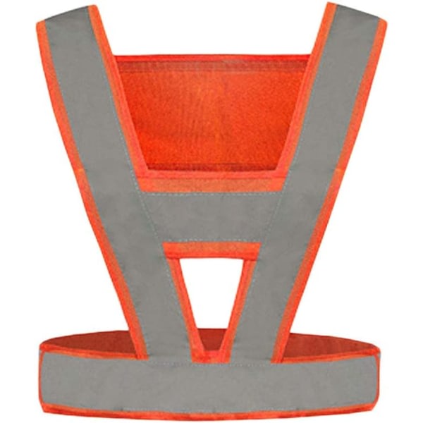 REFLEKSVEST I TRAFIKK, V-FORM