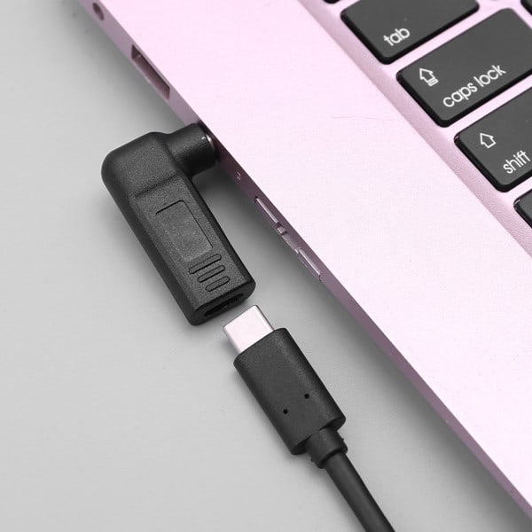 90 asteen Type-C naar 3.0x1.1mm DC-stekker USB Type C -virtalähteen muuntaja kannettavalle tietokoneelle Acerille