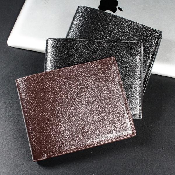 Herrplånbok Äkta läder Herrplånböcker Premiumprodukt Real C Black one size Black one size