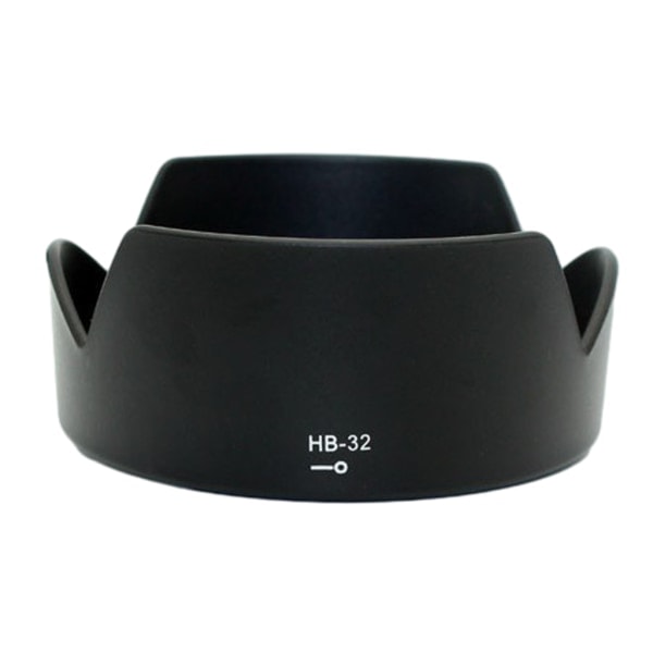 Linsehette HB32 Erstatning for AF-S DX 18-70MM F/3.5-4.5GIFED Objektiv Kameralinsehette 67mm Montering Snap-on Design