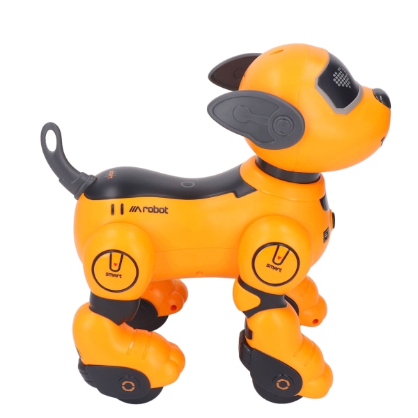 2.4G Röststyrning RC Robot Hund Dansar Gående Programmerbar Ljud Ljus RC Stunt Robot Hund Typ 1