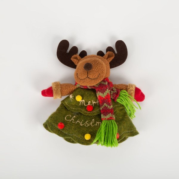 CDQ Julegodteriposer, Gaveeple, Poser, 3D Design (Elg)