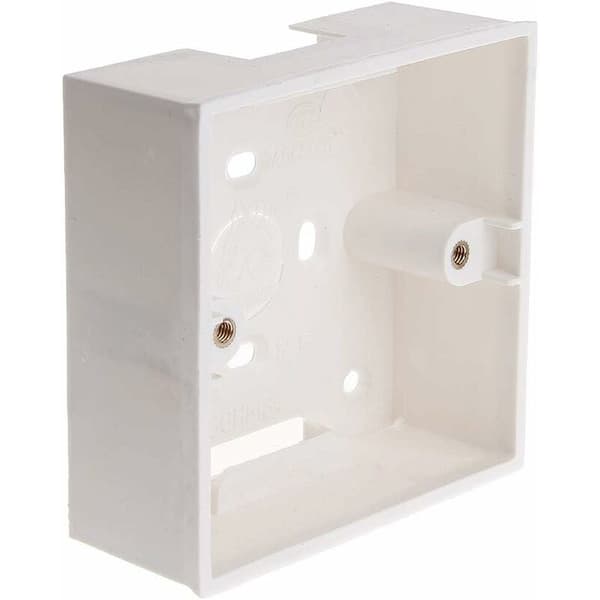 86x86mm PVC væg dåse til stikkontakt base.