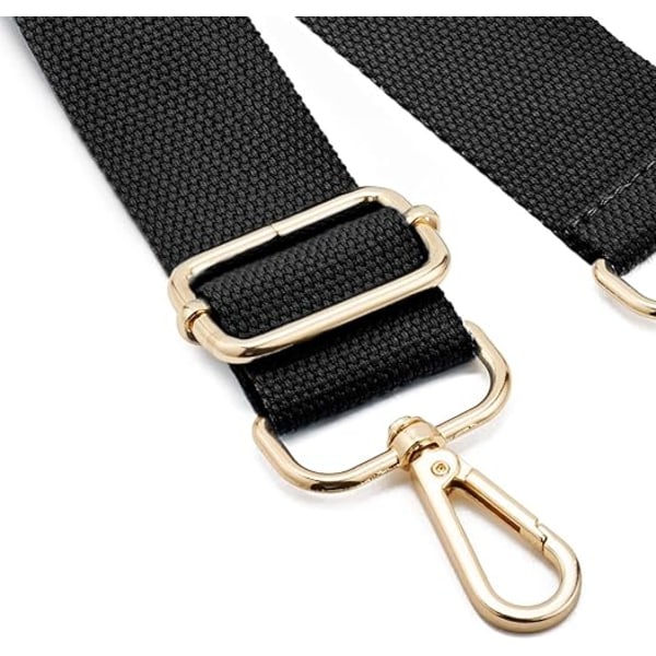 Bred axelrem för byte av justerbart bälte Canvasväska Crossbody-handväska