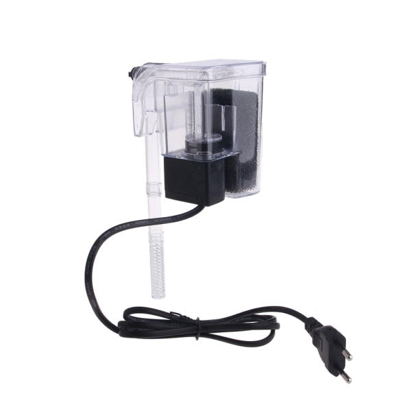 Akvariefossfilter Justerbart vannstand Ekstern hengende lite filter
