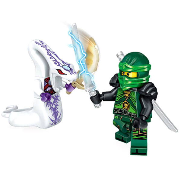 24 kpl go Minifigures Kai Jay Sensei Wu Master Building Multicolor one size -setti
