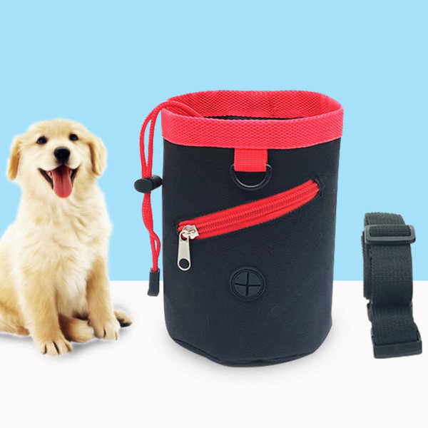 Selskabshund Hvalp Lydighed Agility Bid Træning Godbidder Mad Snacks Pose Bæltetasker Let at bære kæledyr Legetøj Kibble Godbidder
