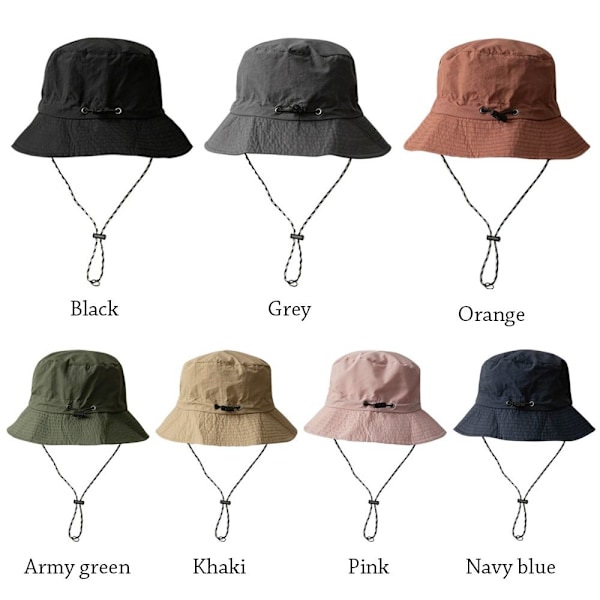 Vattentät Solskyddshatt för Sommarcamping Army green