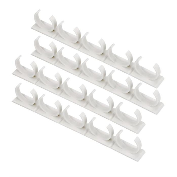 4-pakks krydderstativ for 20 krydder, hvit white