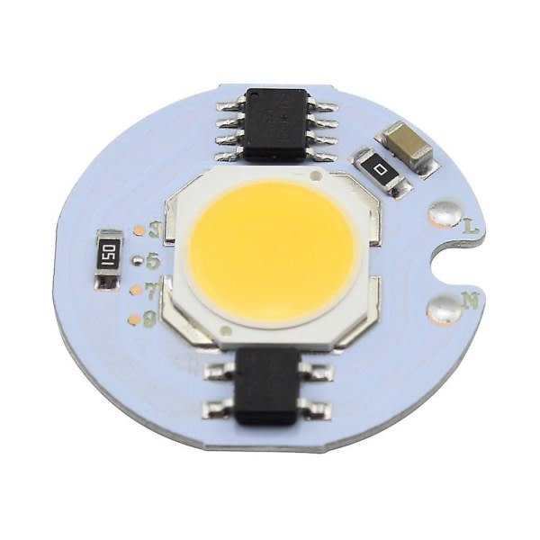 1:a 5W COB LED-brikke Smart IC DIY Downlight Taklampe