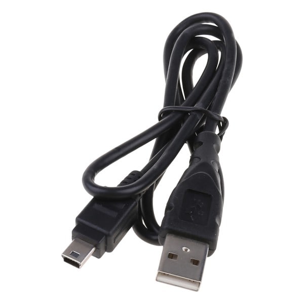 USB 2.0 Opladningskabel - A Han til Mini-B 5-polet Kabel - 0,8 meter