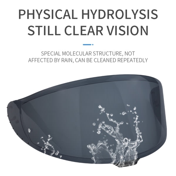 Unisex Hjälmvisir UV-skyddande Goggles för RF1400 X15 Vindruta Linser Motorcykel Guld