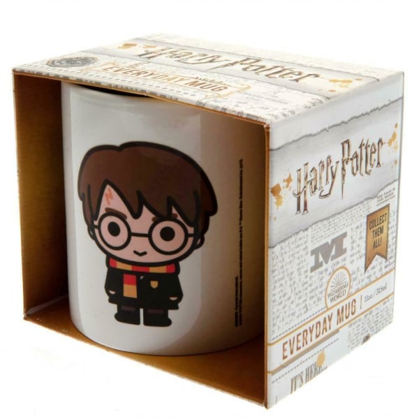 Harry Potter Chibi Mugg One Size Vit Vit One Size
