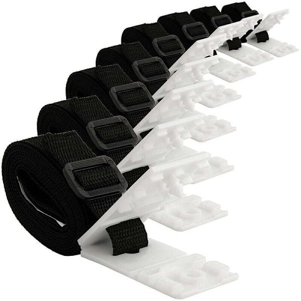 Pieces Pool Cover Reel Stropper og Clips til Ruller Pool Solar Cover Reel til Nedgravet Pool Reel Solar Tube..