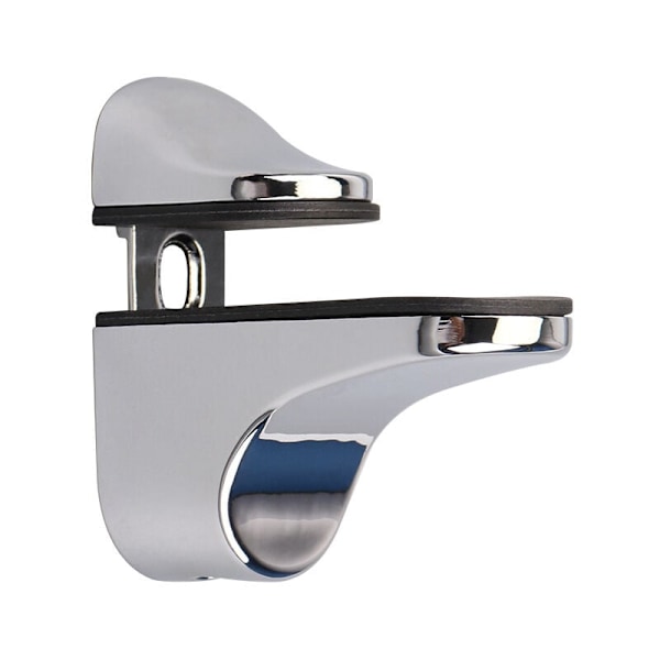 Justerbar glasshylleholder for tre/glasshyller, 2-23 mm tykkelse